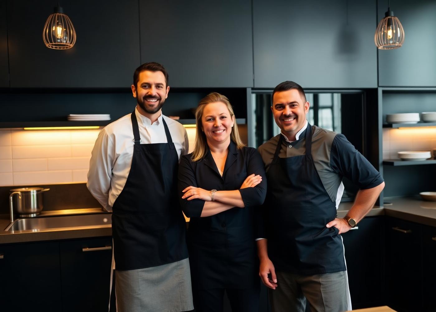 Team von Terra Foodlab in der Küche